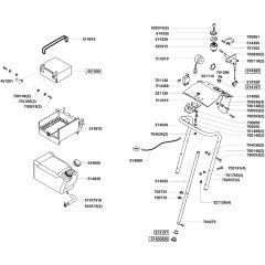 AL-KO T13-85 LUX HVC - 118217 - Fuel Tank And Battery