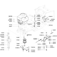 AL-KO Powerline T13-74 SA - 118565 - Engine