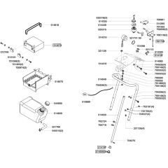 AL-KO Powerline T18-102 HD II - 118720 - Fuel Tank And Battery