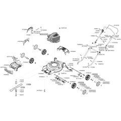 AL-KO Powerline 4600B Bio - 119181 - Main Assembly