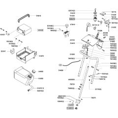 AL-KO T16-102 HD Edition - 119726 - Fuel Tank & Battery