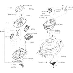 AL-KO Energy Flex Moweo 42.1 Li SP - 119992 - Motor