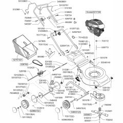 AL-KO Easy-Mow 5200 HPD - 121252 - Main Assembly