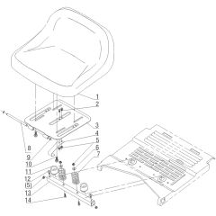 AL-KO R7-62.5 - 127306 - Seat