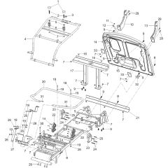 AL-KO R13-72.5 HD - 127311 - Chassis - Rear Panel