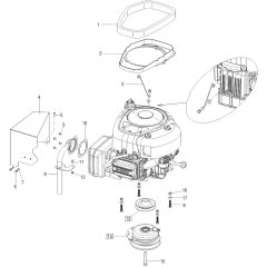 AL-KO R13-72.5 HD - 127311 - Engine - Clutch