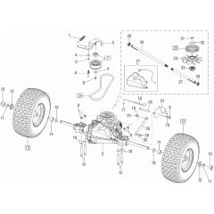 AL-KO R13-72.5 HD - 127311 - Rear Axle