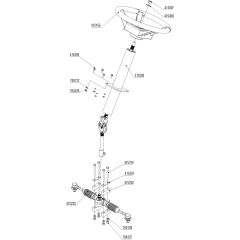 AL-KO R85.1 Li Battery Rider - 127617 - Steering System