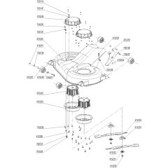 AL-KO R85.1 Li Battery Rider - 127617 - Mower Deck Components