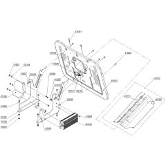 AL-KO R85.1 Li Battery Rider - 127617 - Rear Panel