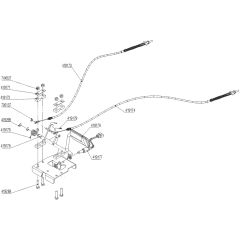 AL-KO R85.1 Li Battery Rider - 127617 - Foot Brake Components