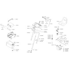 AL-KO Solo Comfort T22-111.3 HDS-A V2 - 127686 - Seat Battery Steering & Fuel Tank