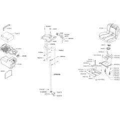 AL-KO Solo Premium T18-105.4 HD V2 - 127707 - Seat Battery Steering & Fuel Tank