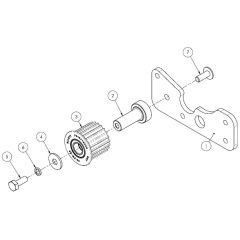 Allett Stirling 43 Idler Pulley Assembly