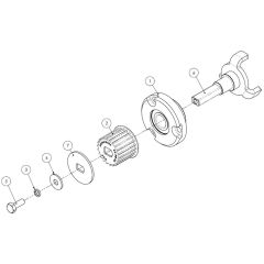 Allett Stirling 43 Motor Extension Assembly