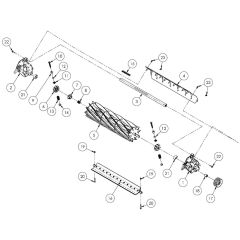 Allett Stirling 51 Cylinder Assembly 10 Blade