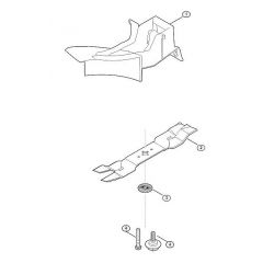 Genuine Stihl AMK043.0 / A - Mulching kit