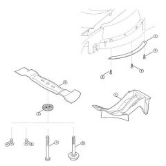 Genuine Stihl AMK045.0 / A - Mulching kit