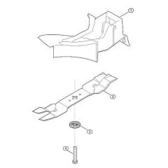 Genuine Stihl AMK048.0 / A - Mulching kit