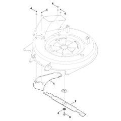 Viking AMK082 - Mulching Kit - Parts Diagram