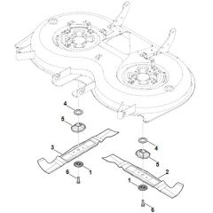 Viking AMS127 - Blade - Parts Diagram