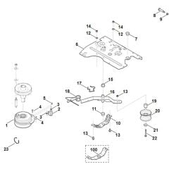 Viking AMS127 - Drive - Parts Diagram