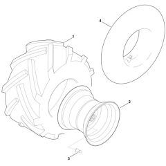 Viking ART020 - Studded Tyres - Parts Diagram