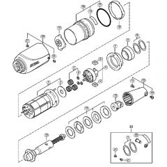 Genuine Stihl ASA65 / B - Electric motor