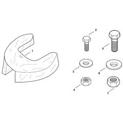 Viking ASP 600 - Skirt - Parts Diagram