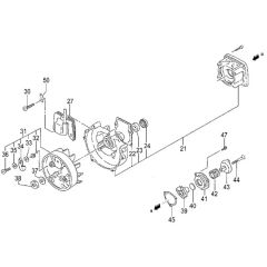 Tanaka AST-250 - Crankcase