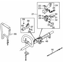 Tanaka AST-5000 - Throttle Lever