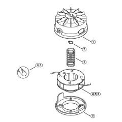 Genuine Stihl AutoCut 2-2 / A - Mowing head AutoCut 2-2