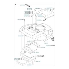 Husqvarna Automower 210C - Cover