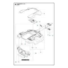 Husqvarna Automower 310 - Cover