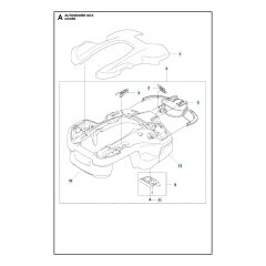 Husqvarna Automower 415X - Cover