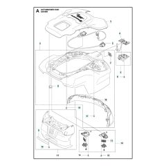 Husqvarna Automower 550H - Cover