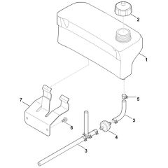 Viking AZT 200 - Tank - Parts Diagram