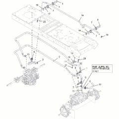 Countax B250 - From A0328984 06-04-2016 - 13 Hydraulics