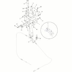 Countax B250 - From A0328984 06-04-2016 - 15 Hand Brake