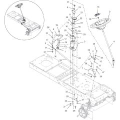 Countax B255 4Wd - From 09-09-2019 - 07 B65 B255 4Wd Steering