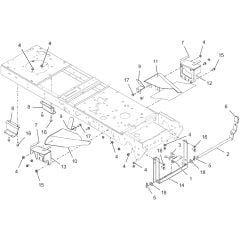 Countax B255 4Wd - From 09-09-2019 - 10 Body Link Deck Tensioners