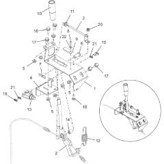 Countax B255 4Wd - From 09-09-2019 - 18 Hand Brake