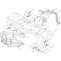 Countax B255 4Wd - From 09-09-2019 - 28 Guarding Assy