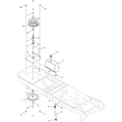 Countax B60 4Trac - From 09-09-2019 - 13 PTO Bearing Assy