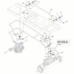 Countax B60 - From A0328984 06-04-2016 - 13 Hydraulics