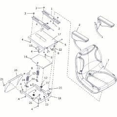 Countax B60 - From A0328984 06-04-2016 - 9 Seat Box