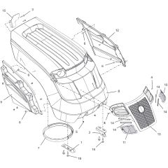 Countax B65 4Wd - From 09-09-2019 - 02 B65 4Wd Bonnet