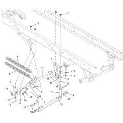 Countax B65 4Wd - From 09-09-2019 - 22 Deck Lift Rear Cradle