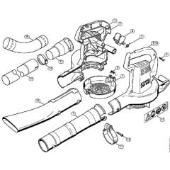 Genuine Stihl BE55 / B - Housing BE 55