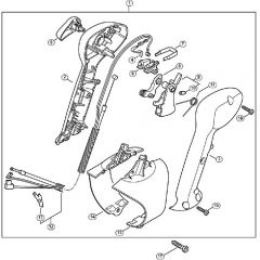 Genuine Stihl BR350 / K - Control handle